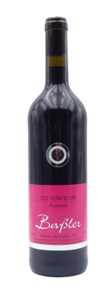 2022er Dornfelder lieblich - Couchwein